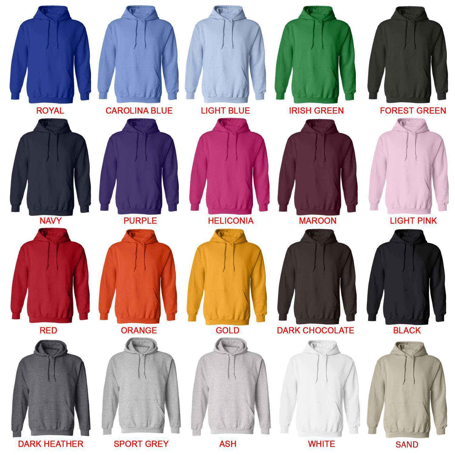 hoodie color chart - Satisfactory Merch