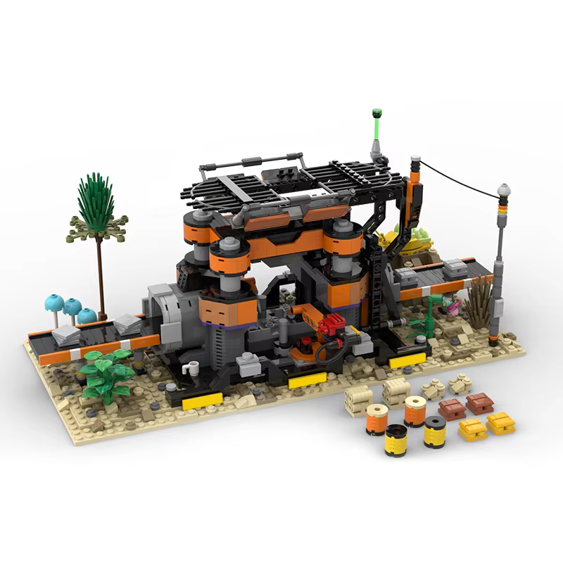Satisfactory Constructor World Factory Architecture Building Block