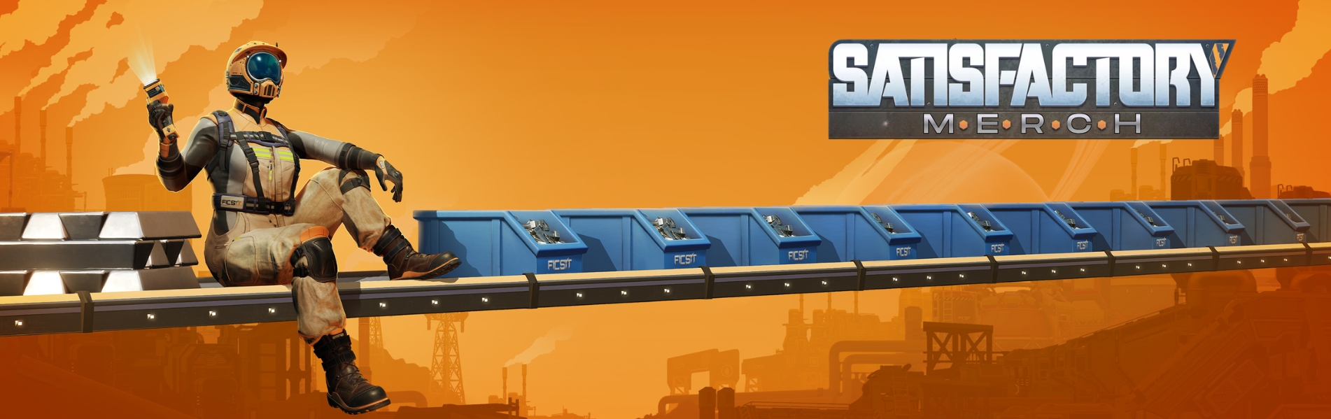 Satisfactory Merch Banner - Satisfactory Merch