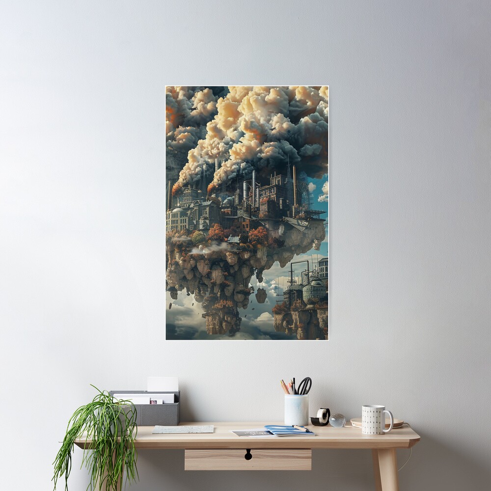 Satisfactory Resource Extraction Base Poster - Image 2
