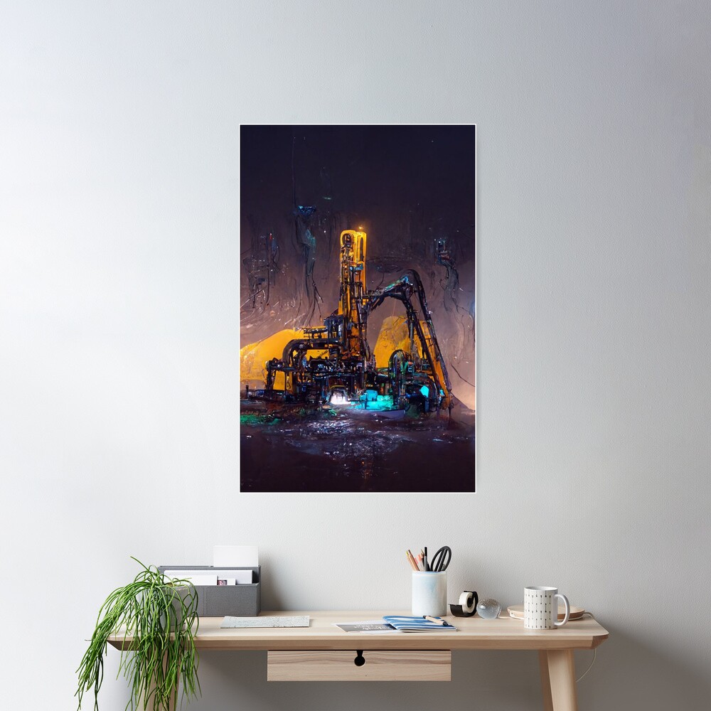 Satisfactory Pioneer Base Artwork Poster - Image 2