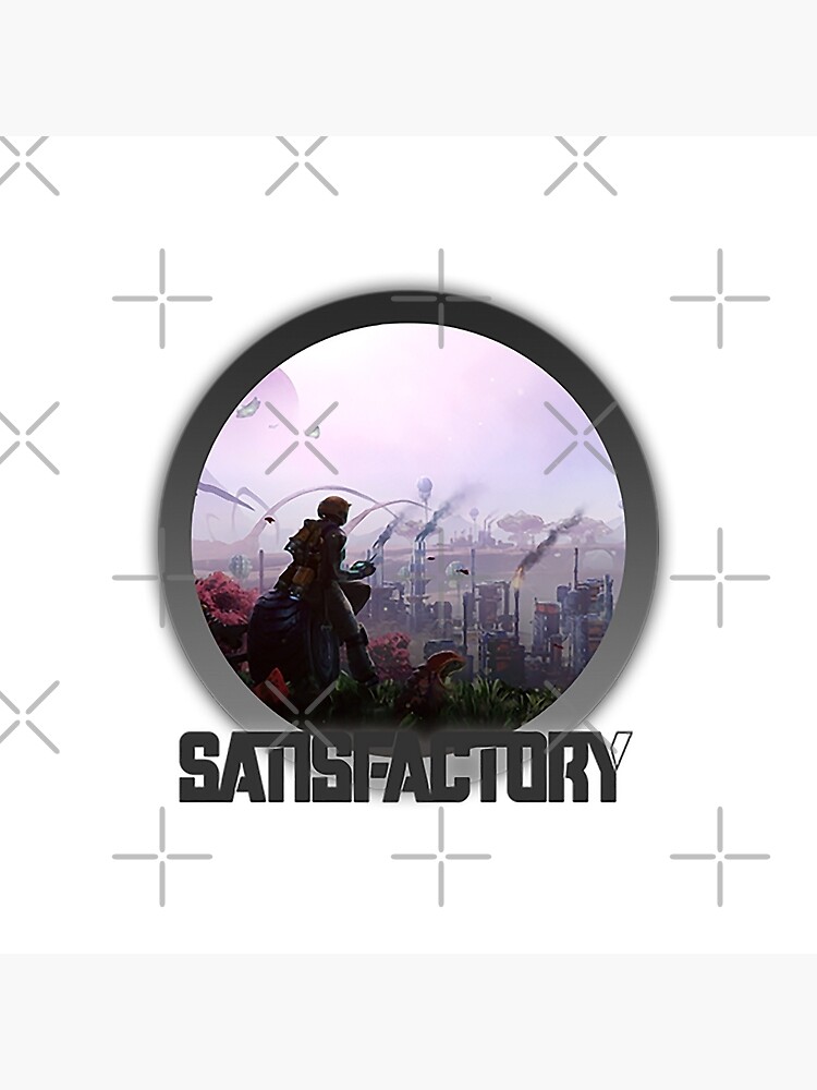 Satisfactory Pioneer Exploration Mission Throw Pillow - Image 2