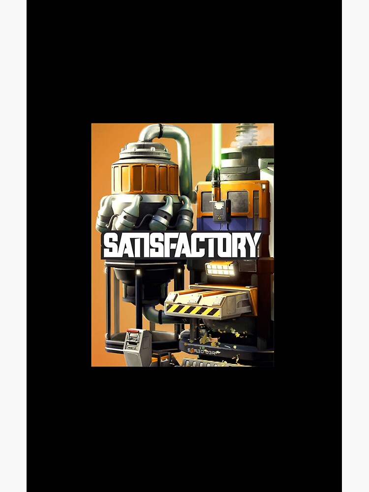 Satisfactory Industrial Factory Layout Shower Curtain - Image 2
