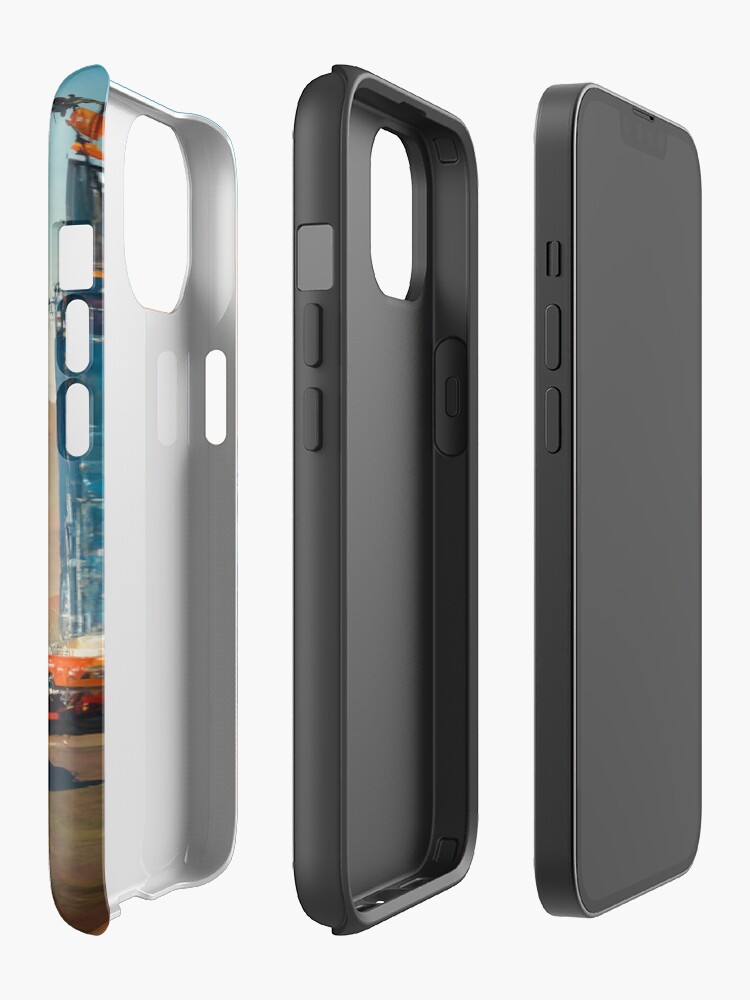 Satisfactory Scenic Factory Artwork Iphone Case - Image 2