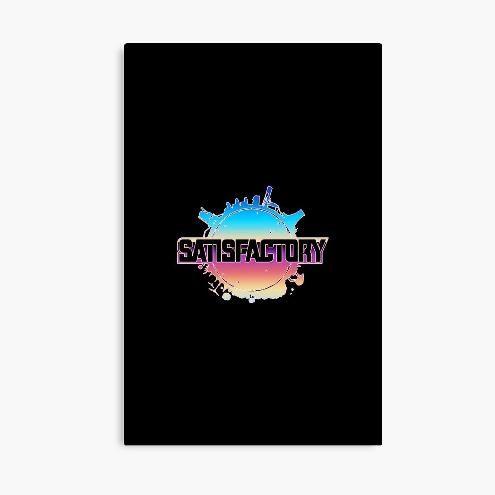 Satisfactory Early Access Logo Design Poster