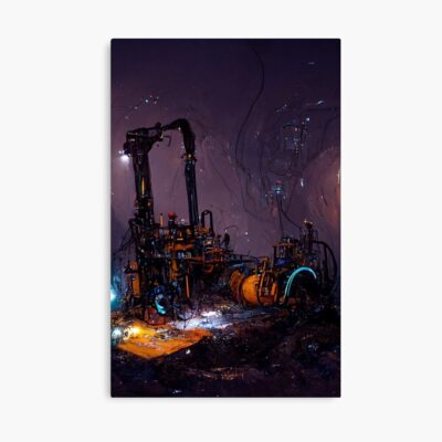 Satisfactory Resource Automation Game Poster