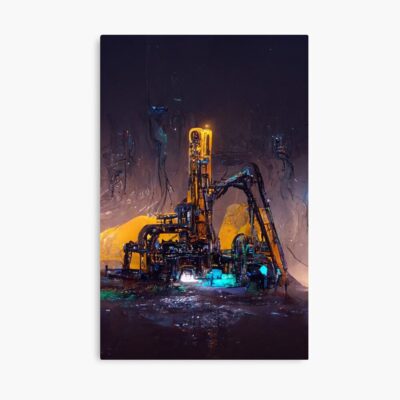 Satisfactory Pioneer Base Artwork Poster