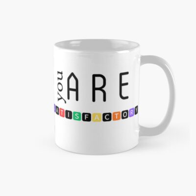Satisfactory Inspired Motivational Quote Mug