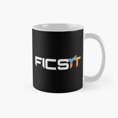 Satisfactory Ficsit Corporation Logo Mug