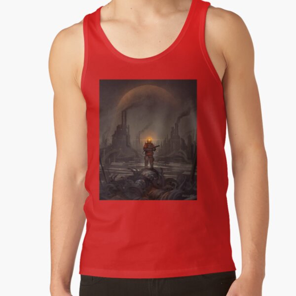 Factorio & Satisfactory Factory Builder Tank Top - Image 4