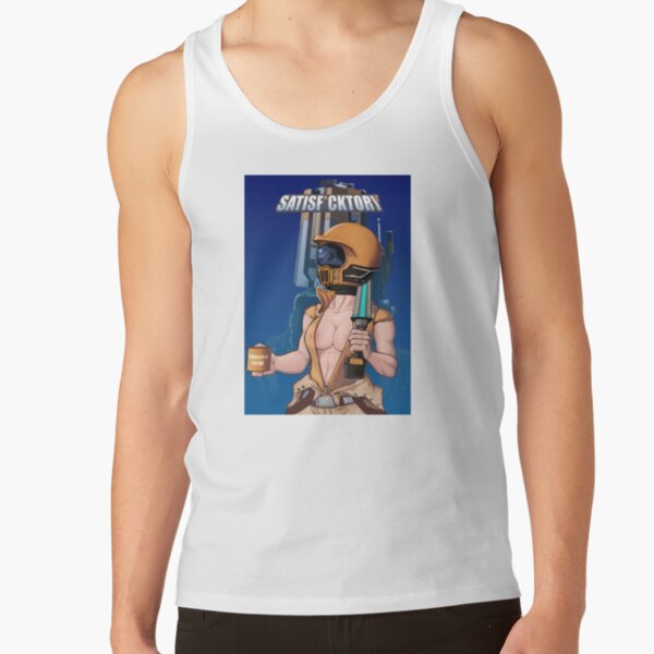Satisfactory Ficsit Employee Uniform Tank Top - Image 2