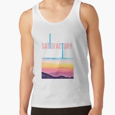 Satisfactory Stay Satisfactory Statement Tank Top
