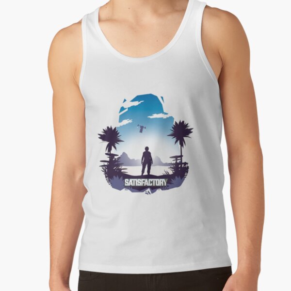 Satisfactory Game Official Logo Tank Top