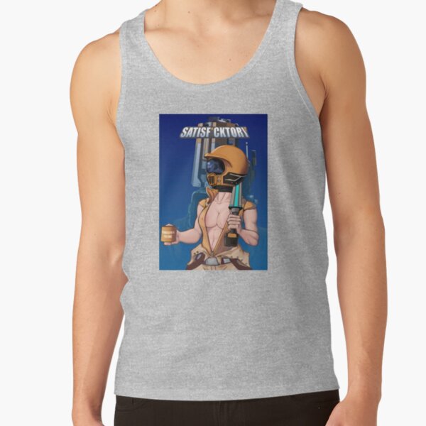 Satisfactory Ficsit Employee Uniform Tank Top - Image 3