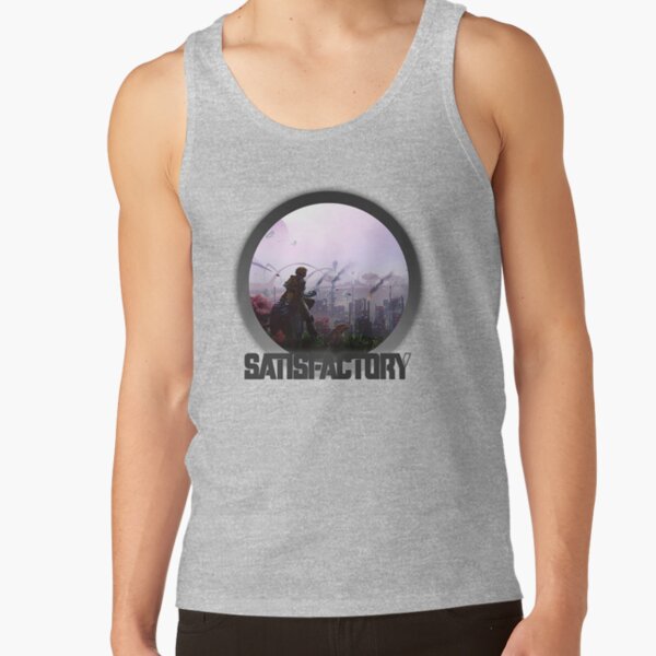 Satisfactory Early Access Retro Gaming Tank Top - Image 3