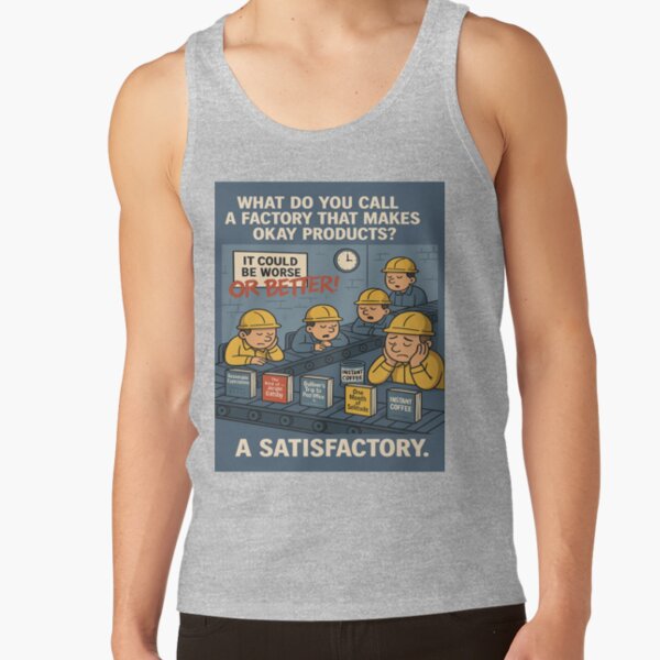 Satisfactory Perfect Efficiency Automation Tank Top - Image 3