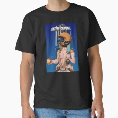 Satisfactory Ficsit Employee Uniform T-shirt