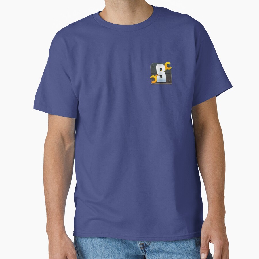 Satisfactory Equip Tools Build Blueprint T-shirt - Image 4