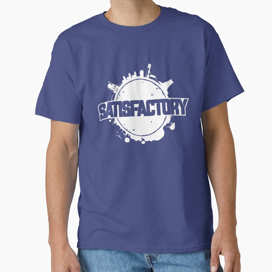 Satisfactory Early Access Alpha Logo T-shirt - Image 4