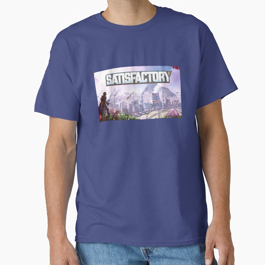 Satisfactory Infinite Factory Grid T-shirt - Image 4