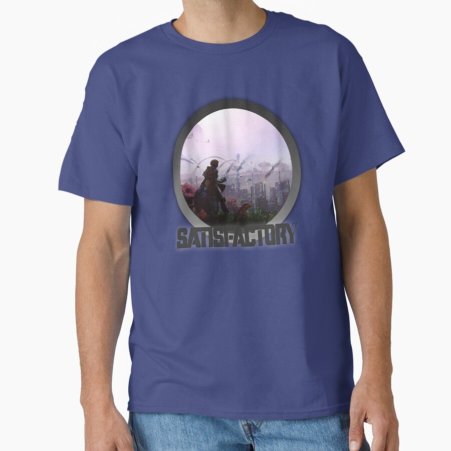 Satisfactory Early Access Retro Gaming T-shirt - Image 4