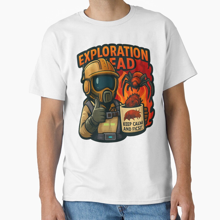 Satisfactory 5 Star Factory Engineer T-shirt