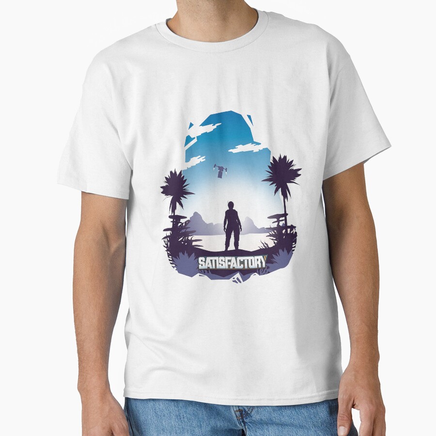 Satisfactory Game Official Logo T-shirt