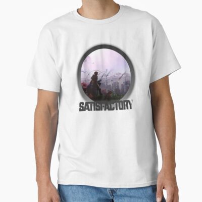 Satisfactory Early Access Retro Gaming T-shirt