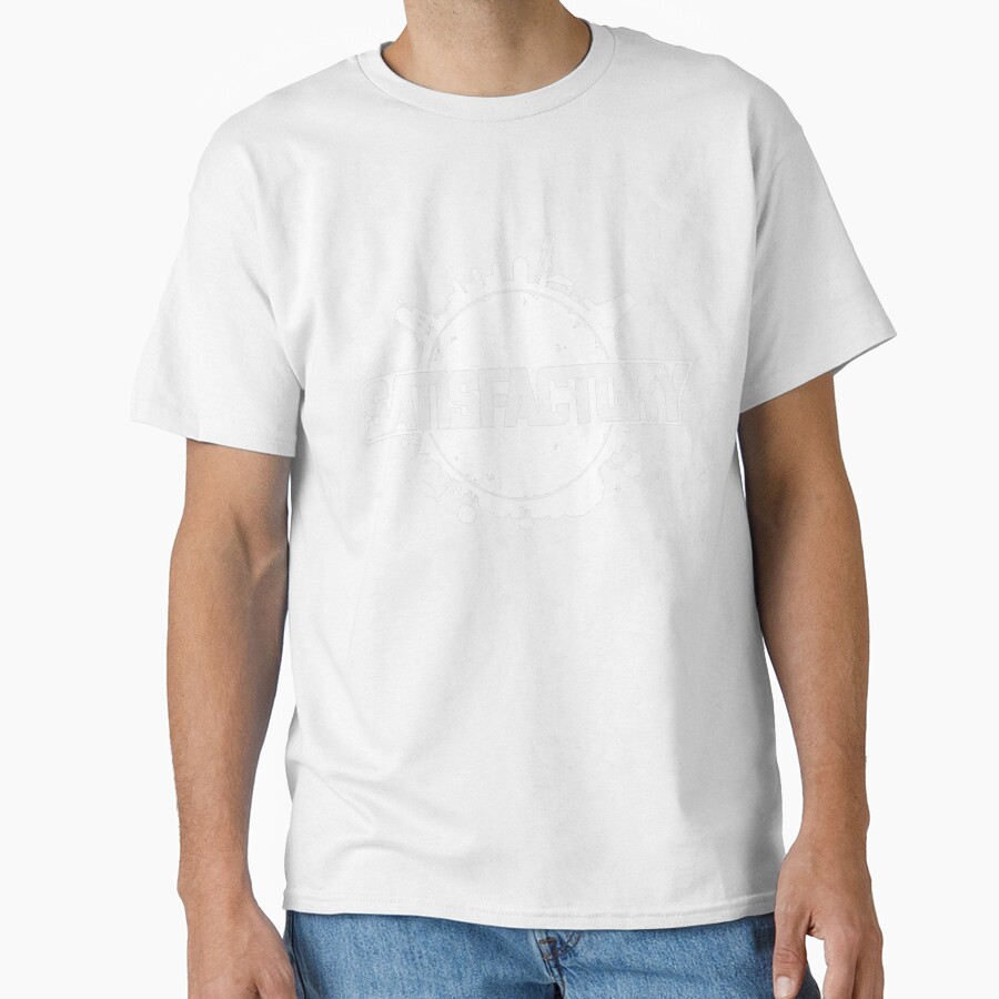 Satisfactory Early Access Alpha Logo T-shirt - Image 2