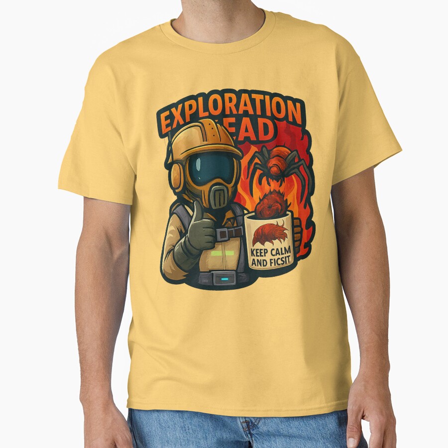 Satisfactory 5 Star Factory Engineer T-shirt - Image 6