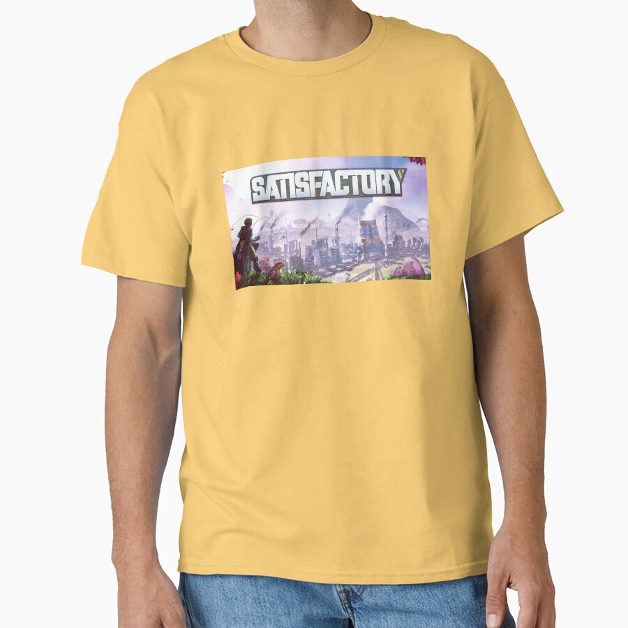 Satisfactory Infinite Factory Grid T-shirt - Image 6