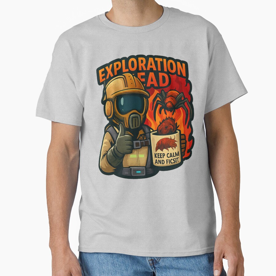 Satisfactory 5 Star Factory Engineer T-shirt - Image 3
