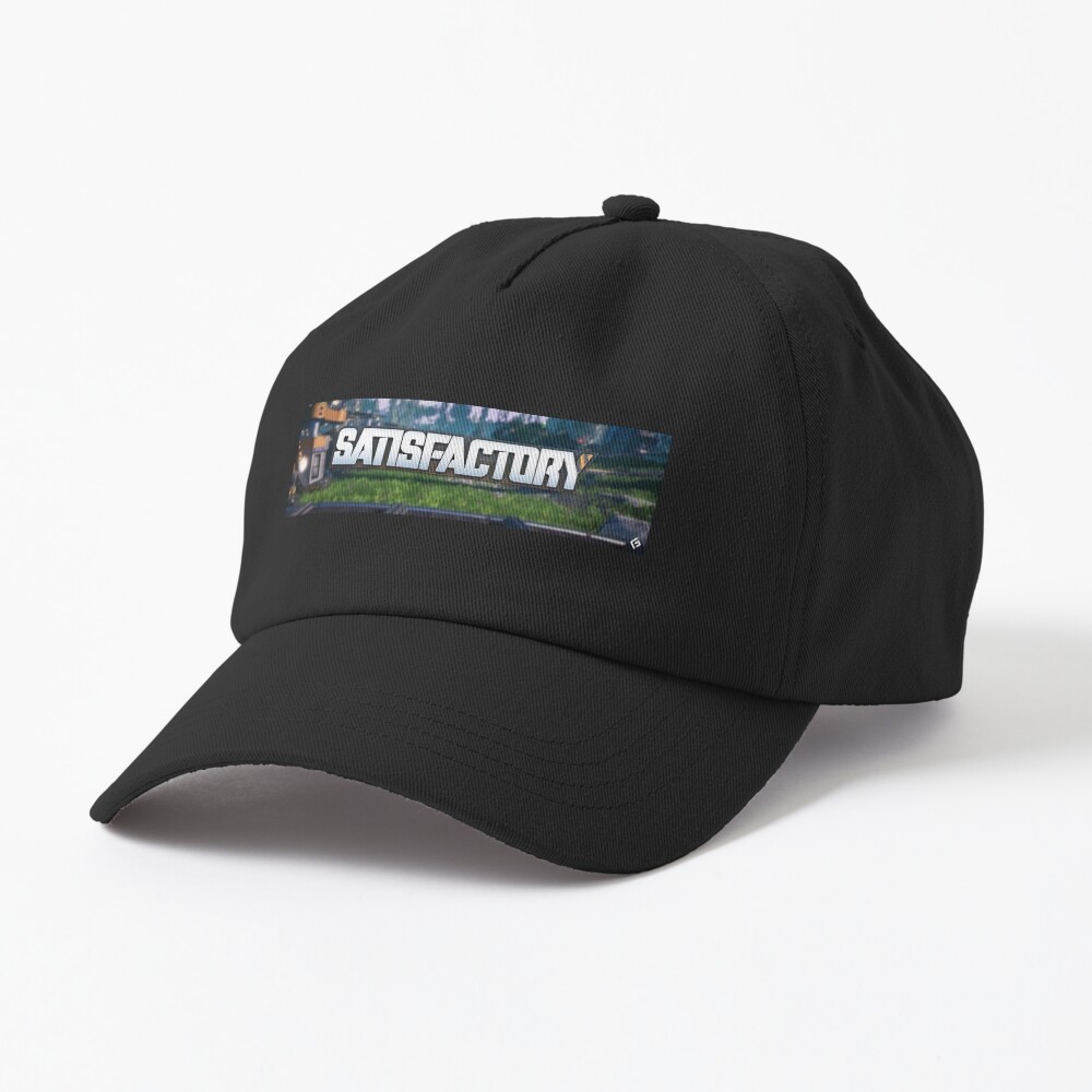 Satisfactory Game Hd Logo Hat