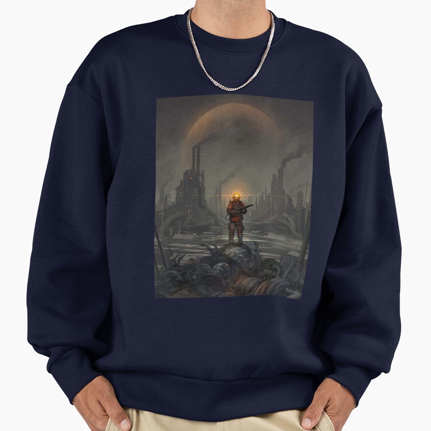 Factorio Meets Satisfactory Classic Sweatshirt - Image 5
