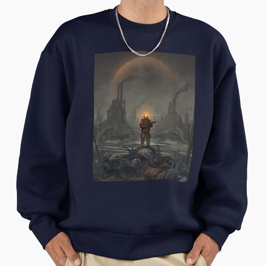 Factorio & Satisfactory Factory Builder Sweatshirt - Image 5