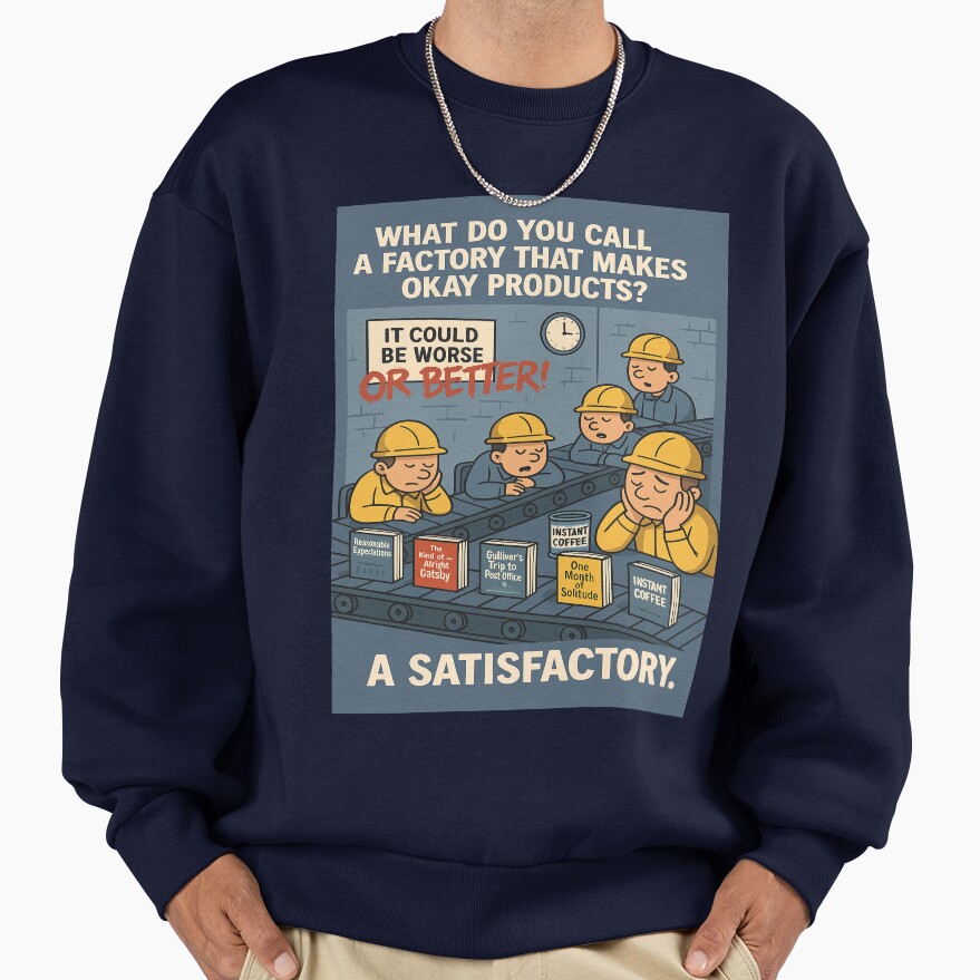 Satisfactory Perfect Efficiency Automation Sweatshirt - Image 5