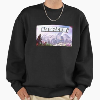 Satisfactory Infinite Factory Grid Sweatshirt