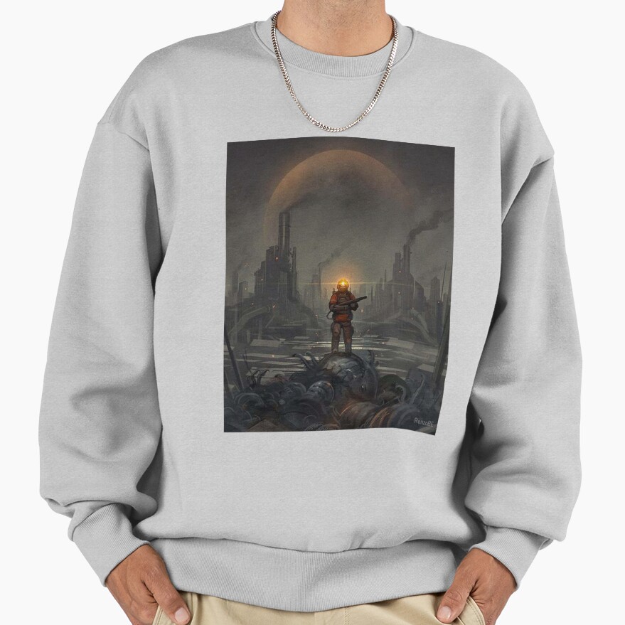 Factorio Meets Satisfactory Classic Sweatshirt - Image 4