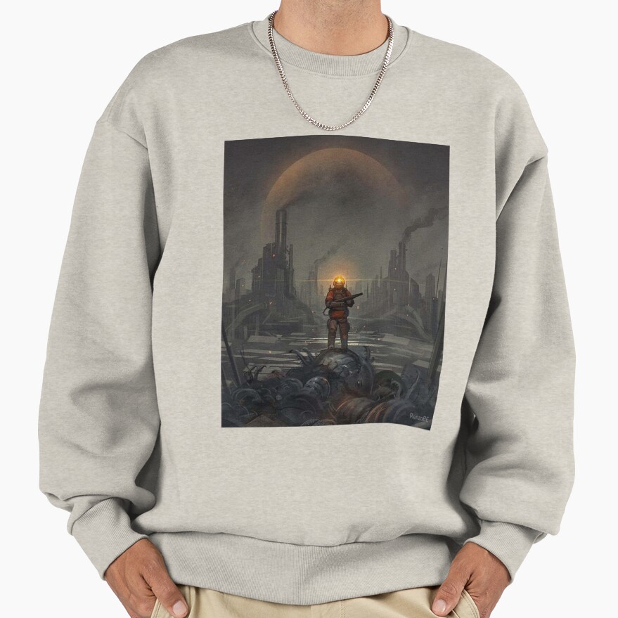 Factorio Meets Satisfactory Classic Sweatshirt - Image 3