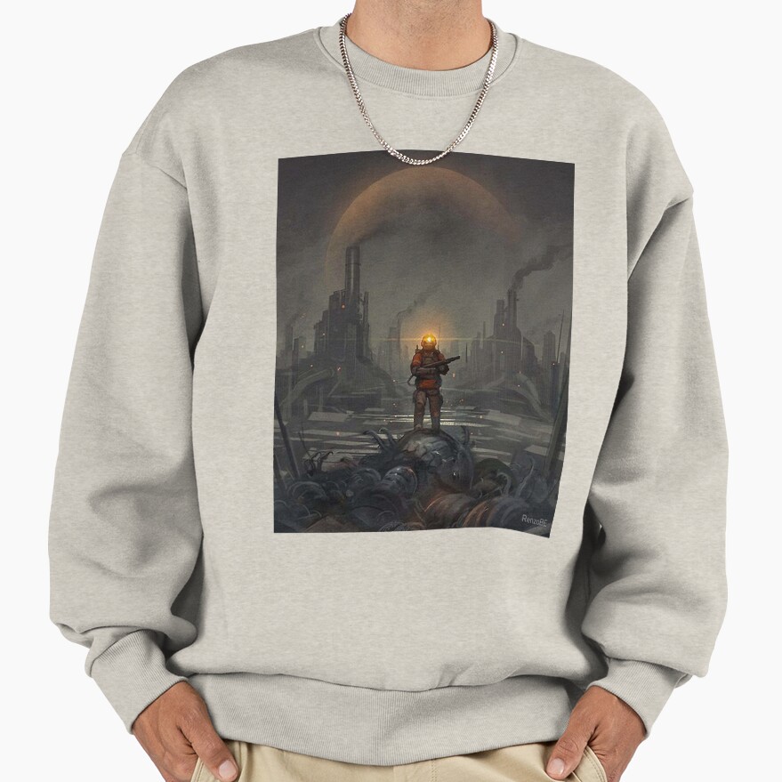 Factorio & Satisfactory Factory Builder Sweatshirt - Image 3