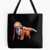 Satisfactory Friendly Lizard Doggo Tote Bag