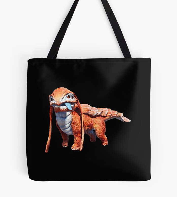 Satisfactory Friendly Lizard Doggo Tote Bag