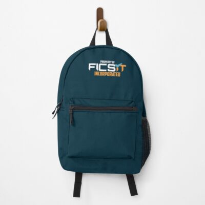 Property Of Ficsit Satisfactory Emblem Backpack