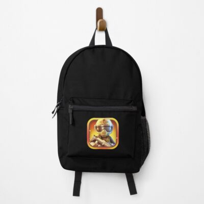 Satisfactory Game Icon Graphic Backpack