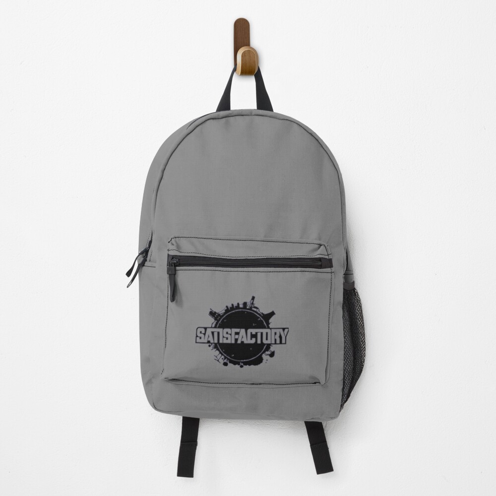 Satisfactory Factory Builder Logo Backpack