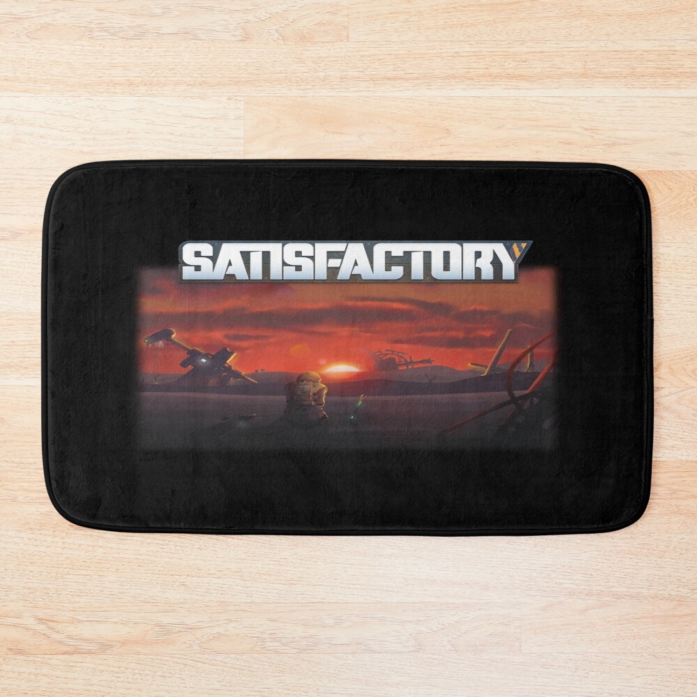Satisfactory Early Access Edition Bath Mat