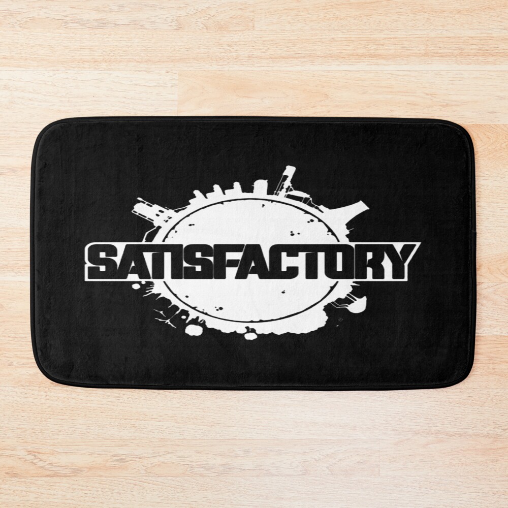 Satisfactory Classic Early Access Logo Bath Mat