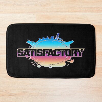 Satisfactory Early Access Logo Design Bath Mat