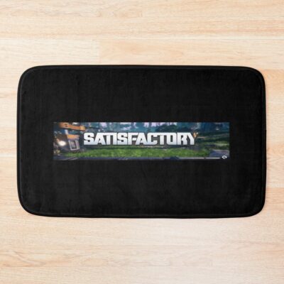 Satisfactory Official Game Logo Bath Mat