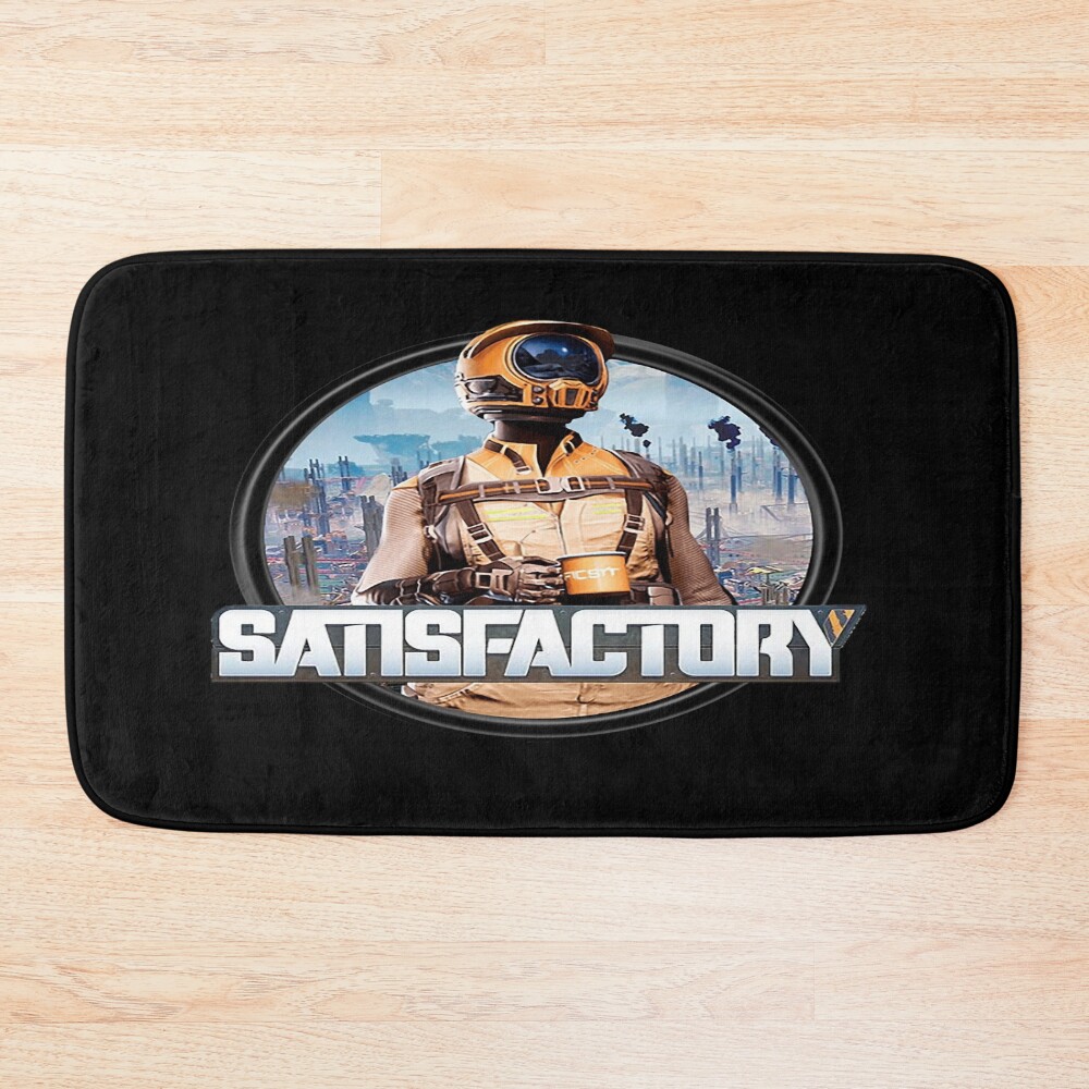 New Satisfactory Early Access Edition Bath Mat